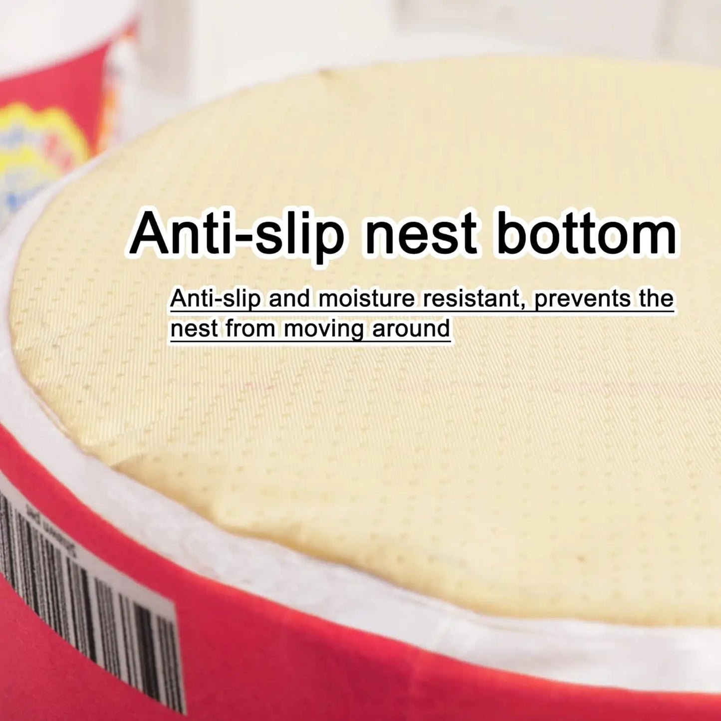 Warm Soft Pet Bed for Cats and Dogs, Removable Washable Cushion for Indoor Pets