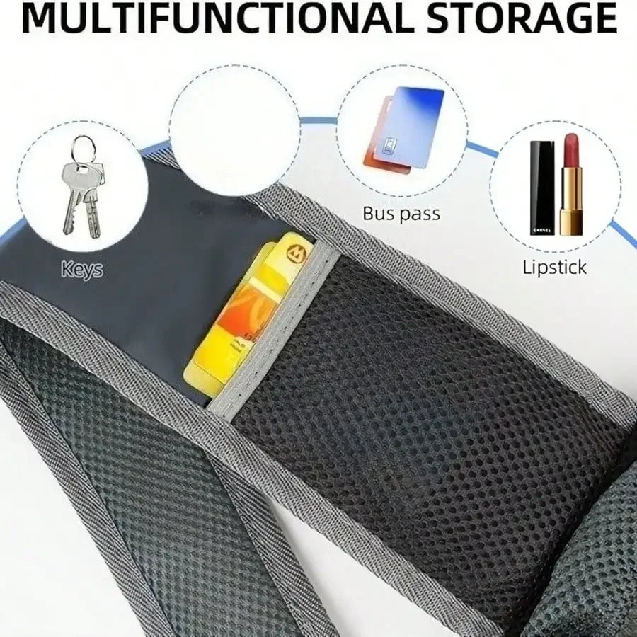 Breathable Mesh Sling Pet Carrier Bag For Small/Medium Dogs & Cats, Adjustable Padded Shoulder Strap, Portable Outdoor Travel To