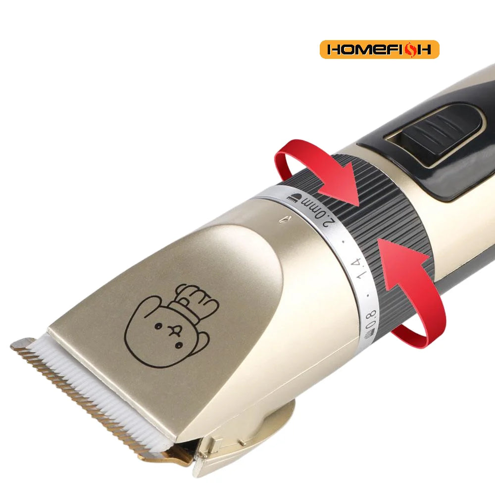 Pet Hair Clipper Haircut Trimmer Shaver Set For Rabbit Dog Cat Puppy Grooming Clipper Cutter Pet Supplies Electric Scissors