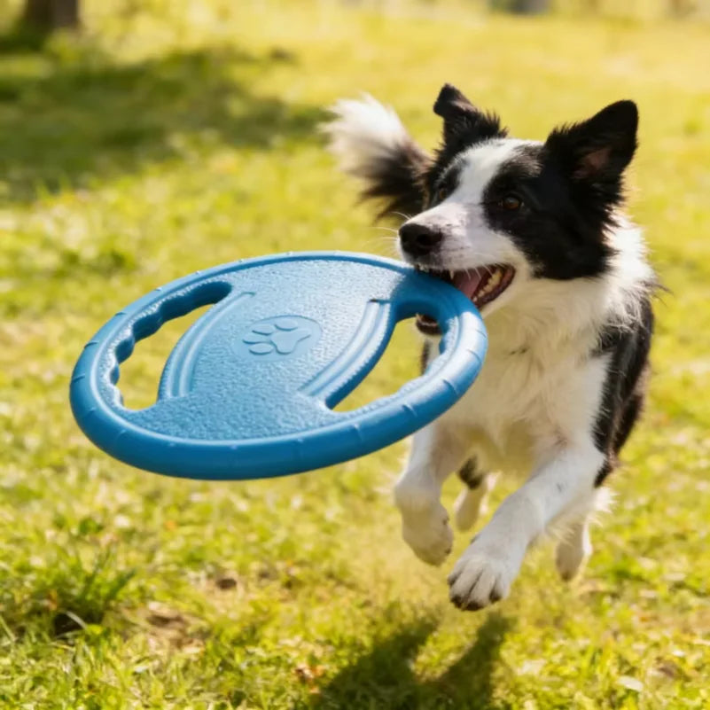Dogs EVA Flying Disc Tooth Chew Play Train Toy Indestructible Pet Supplies Toys Large Safe Small Dog Joint Tough Toys Resistant