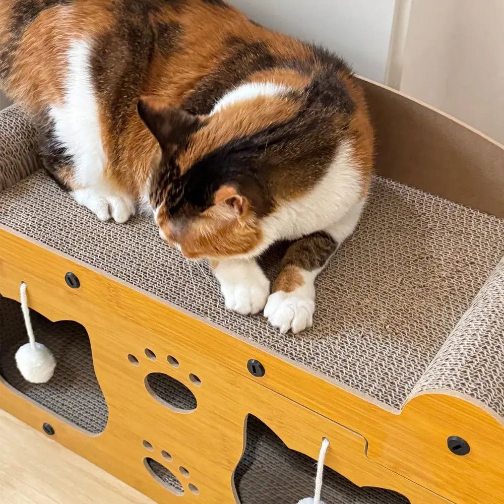 Cat Scratchers Cat Stuff Cat TowerCat Ching Post With Hanging Ball Toy, MultiFunctional Cat House With Sleeping And Activity Are