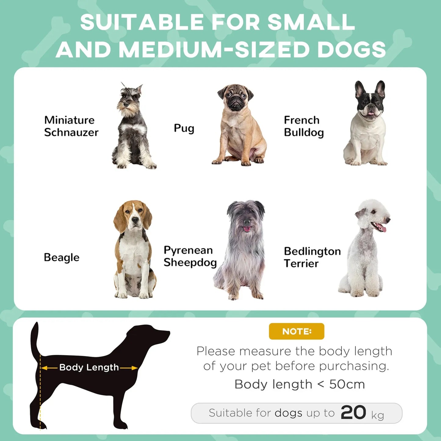 Elevated Dog Bed with Canopy, Raised Outdoor Pet Bed for Camping