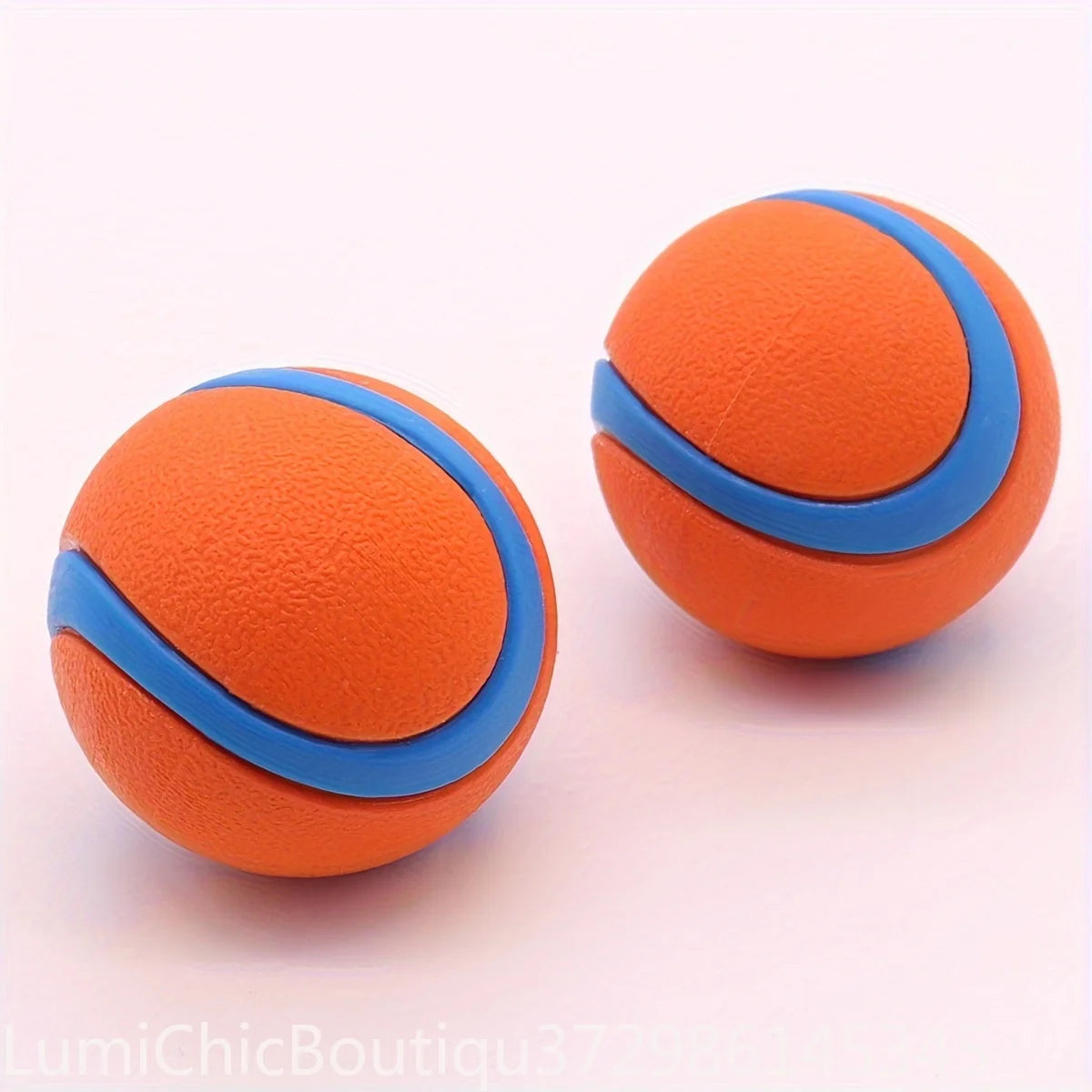 Durable Silicone Dog Chew Ball Interactive Pet Toy For Medium Breeds Teeth Cleaning Play‑Time Fun Dog Entertainment Supply