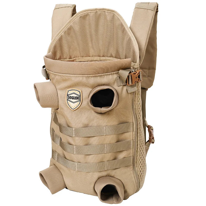 Front Dog Backpack Designer Pet Carrier Shoulder Bag Portable Carrying Puppy Luxury For Pet Outdoor Travelling Bags Accessories