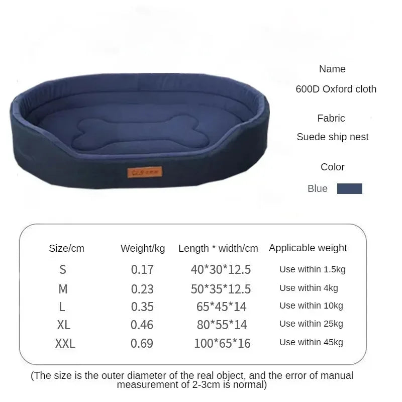 Waterproof and Anti-Mite Sofa Bed for Small Medium Large Dogs and Cats, Chew Resistant Mat, Wear-Resistant Pet Sleeping Beds